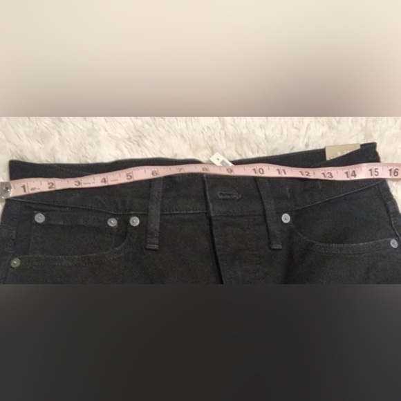 MADEWELL High-rise Black Perfect Vintage Flare Leg Jean Zipper Fly Sz. 29x32 NWT - Picture 6 of 10